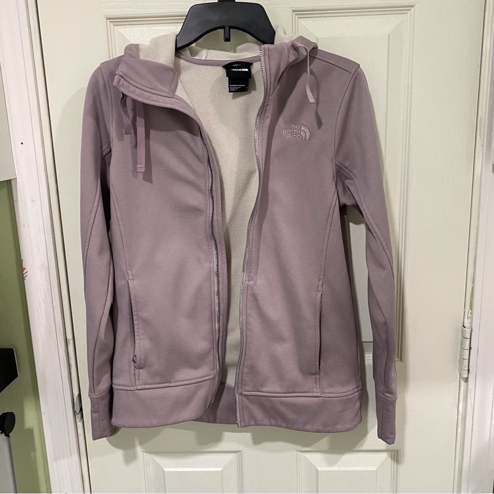 The North Face Hoodie Classic Hooded Zip Up Fleece Size Small